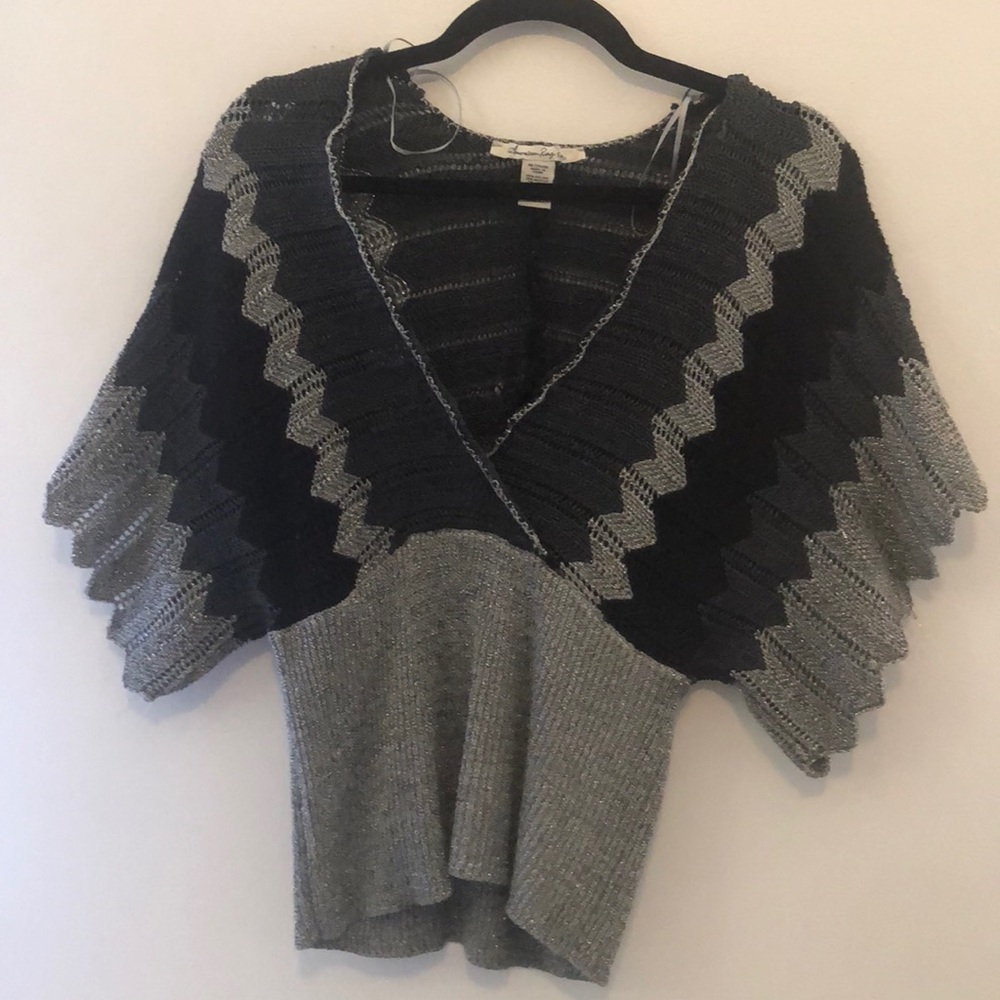 Sparkling sweater top